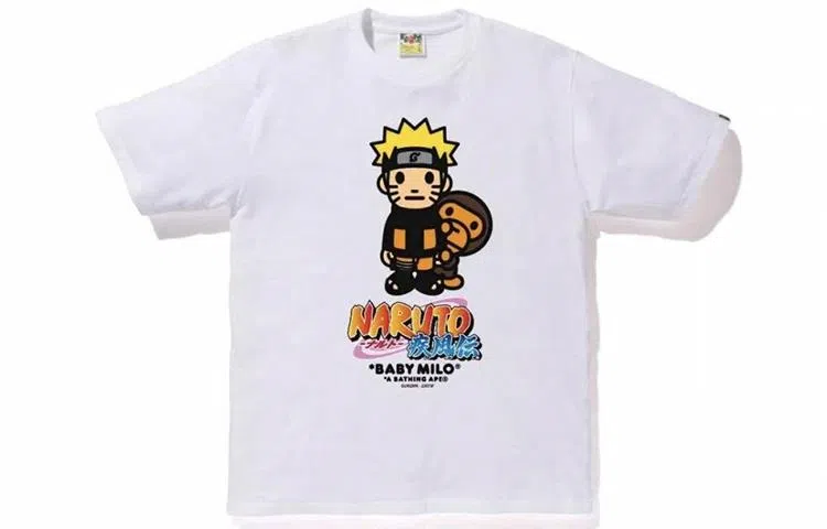 A BATHING APE x NARUTO Baby Milo Tee