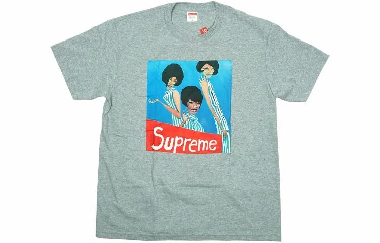 Supreme FW18 Group Tee Heather Grey