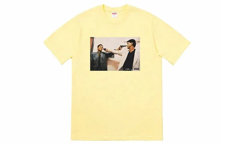 Supreme FW18 The Killer Trust Tee Pale Yellow T