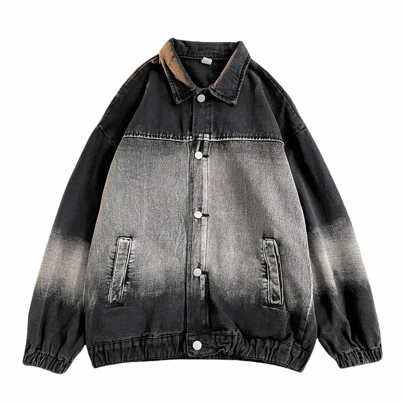 MIIRACER Denim Jacket Black