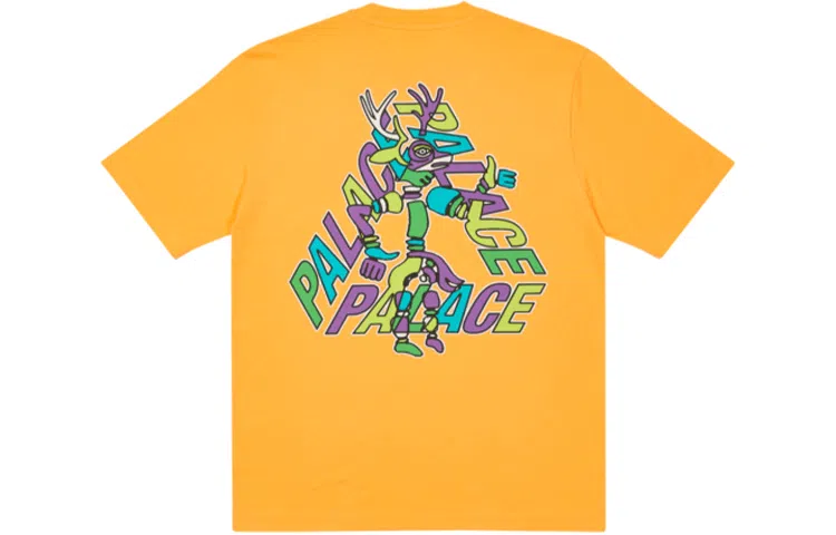 PALACE FW21 Ultimo B-sans T-shirt Light Orange LogoT