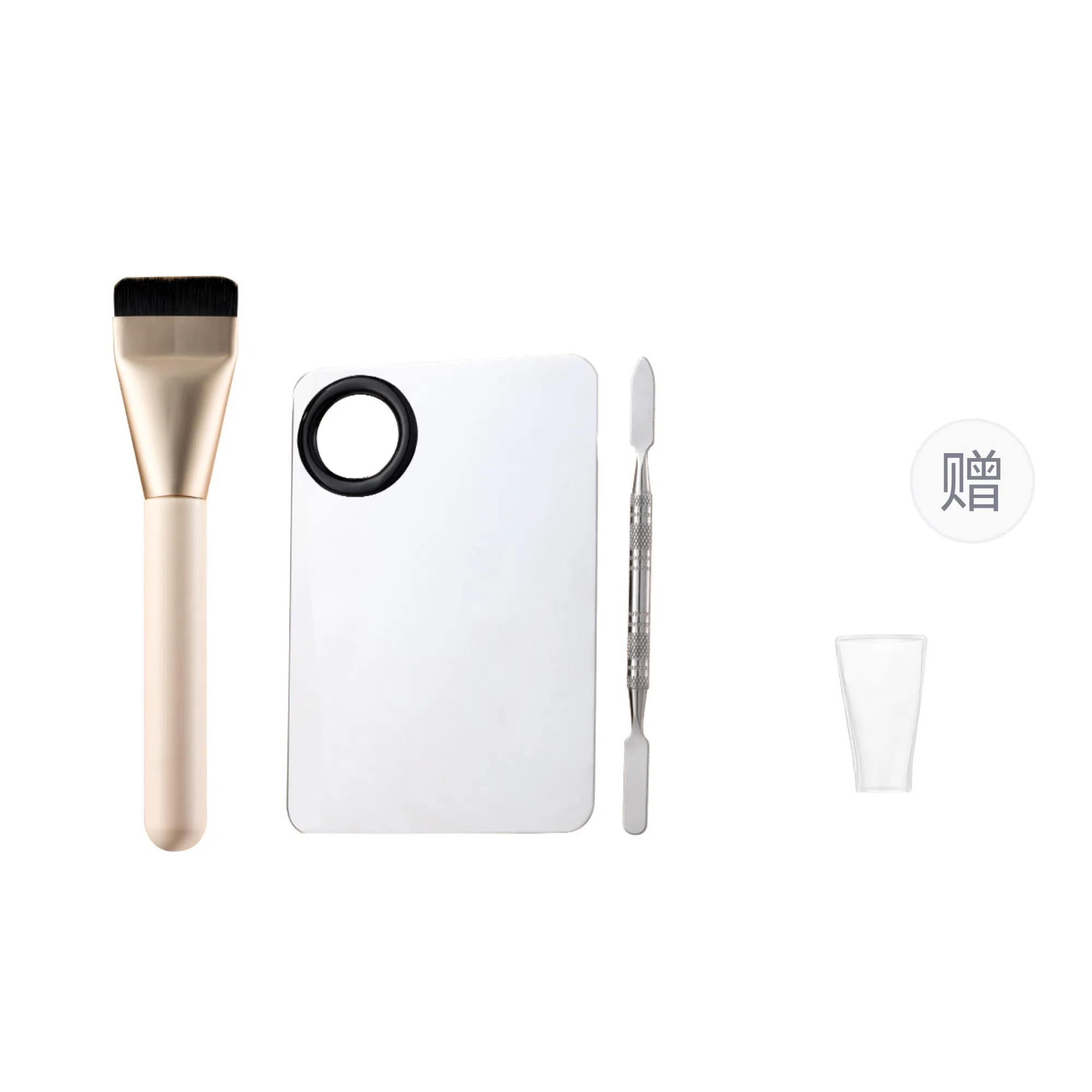 妮丽雅  一字粉底刷化妆刷 打底 扁头不吃粉