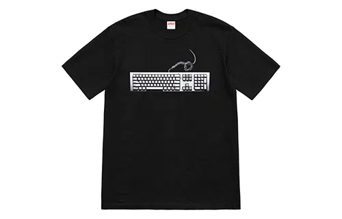 Supreme SS19 Keyboard Tee Black