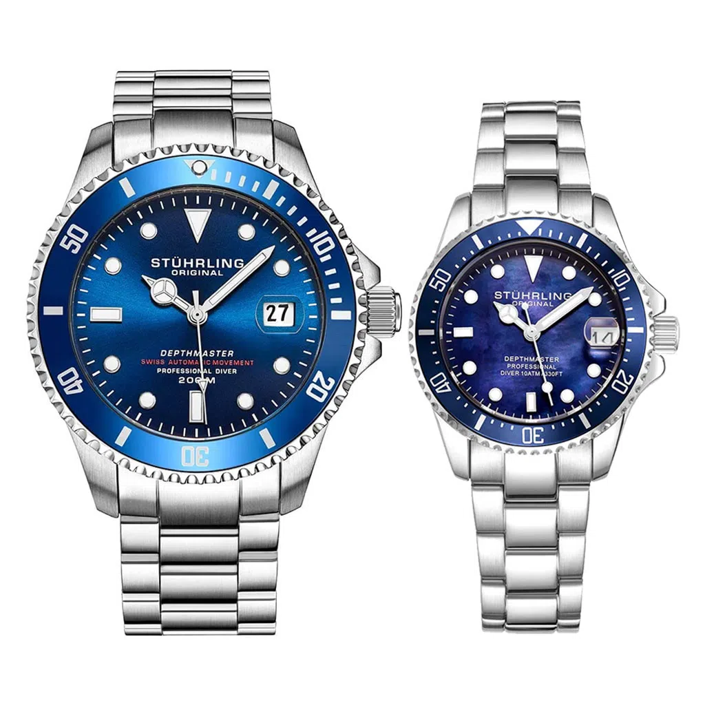 STUHRLING 42mm 883.02+3950L.2