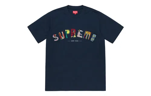 Supreme SS19 City Arc Tee Navy
