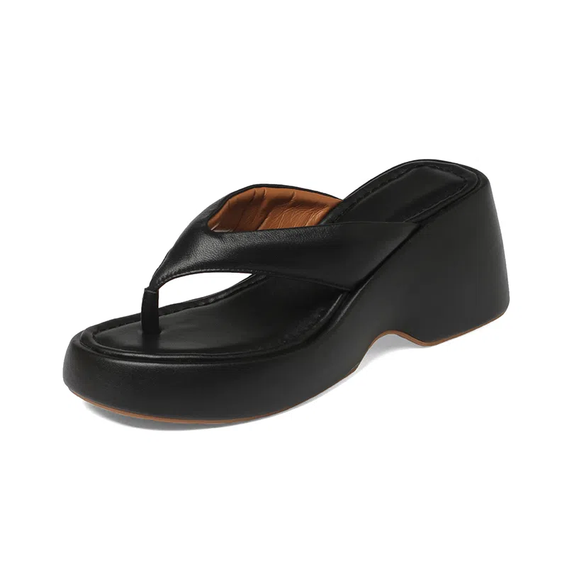 泓阳琳 百搭时尚显瘦人字拖鞋 女