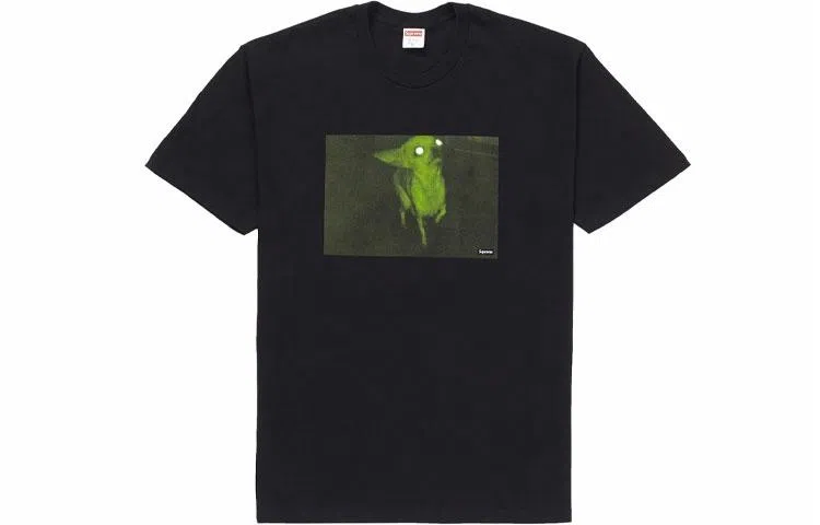 Supreme FW18 Chris Cunningham Chihuahua Tee Black