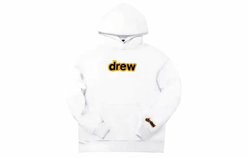 Drew House Logo Hoodie White