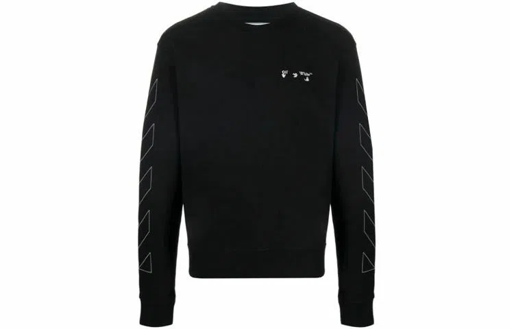 Off-White Logo Pullover Black