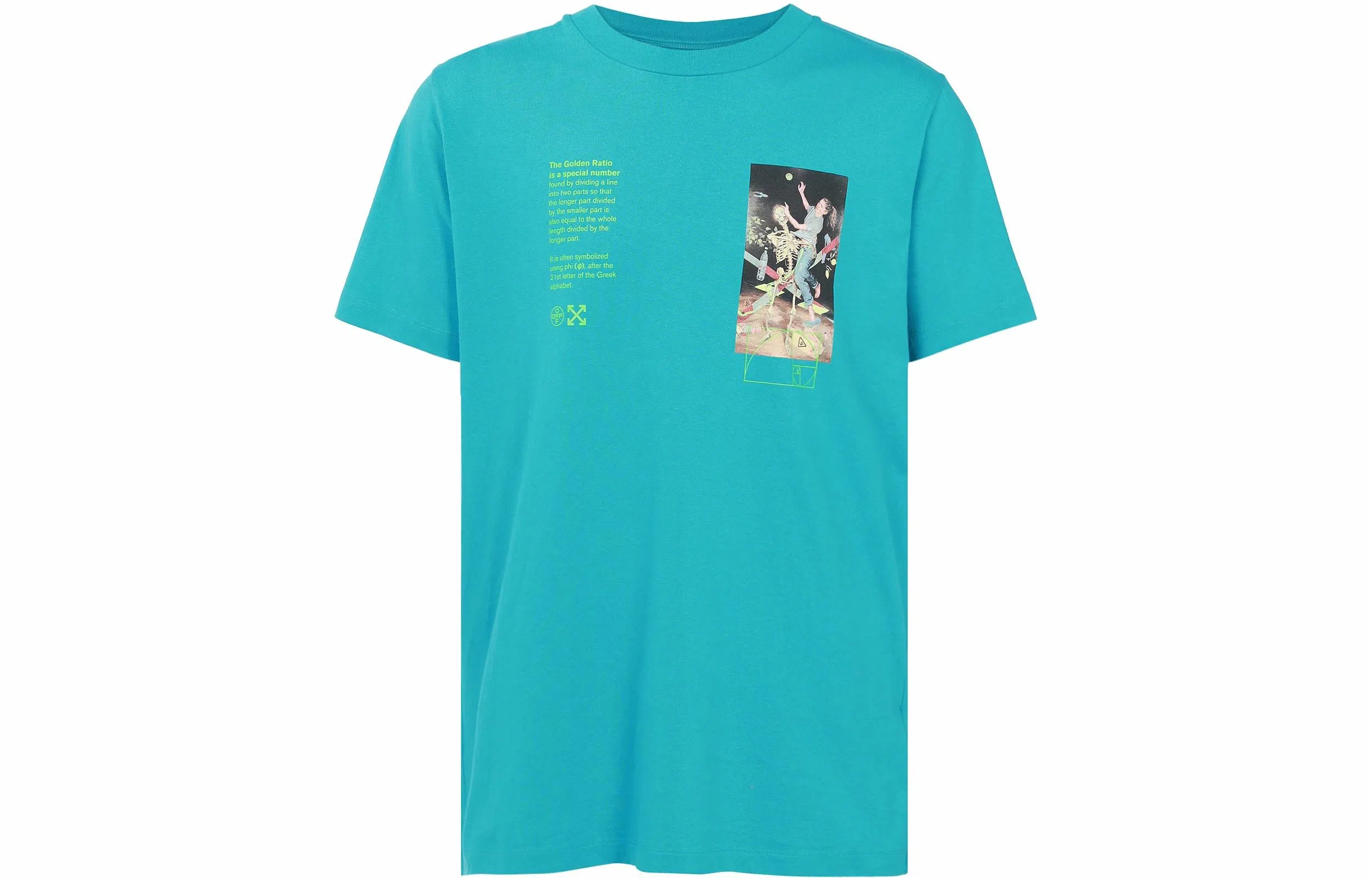 OFF-WHITE SS20 Blue T-Shirt