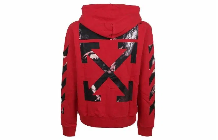 OFF-WHITE Hoodie Red