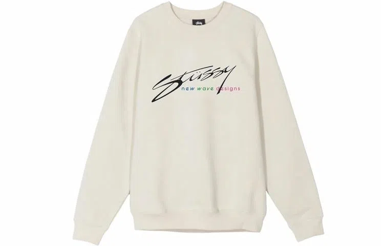 Stussy New Wave Designs Crew logo