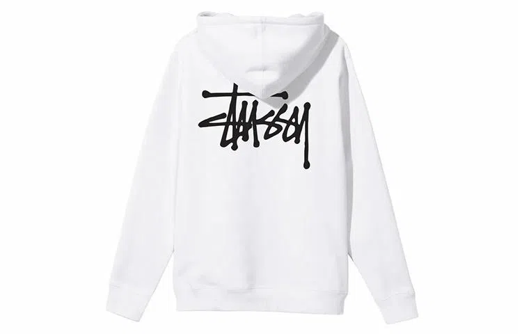 Stussy BASIC ZIP HOOD logo