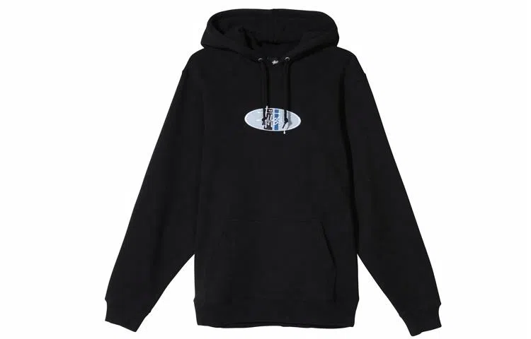 Stussy 2 Bar Hoodle Logo Hoodie