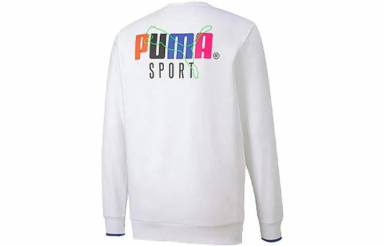 Puma Crewneck Sweatshirt White
