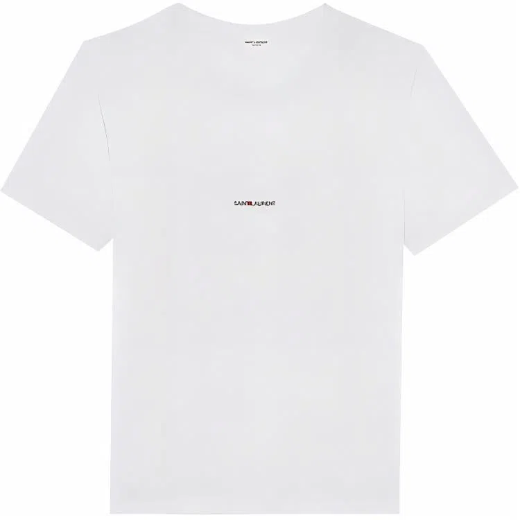 Saint Laurent Logo Print T-Shirt