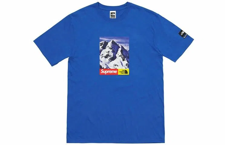 Supreme x The North Face Mountain Tee Royal