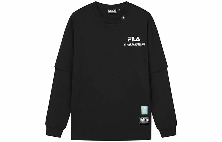 FILA x Mihara Yasuhiro Logo Print Long Sleeve T-Shirt