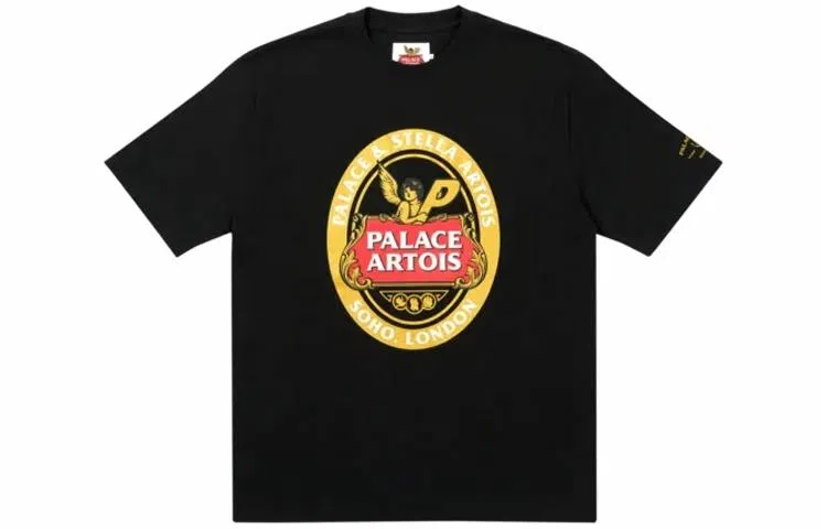 PALACE x Stella Artois FW21 Logo T-Shirt Black