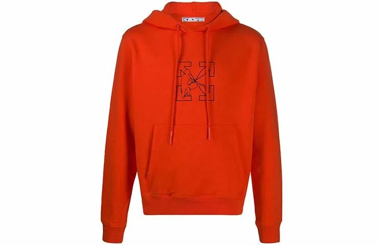 OFF-WHITE FW20 Hoodie Red