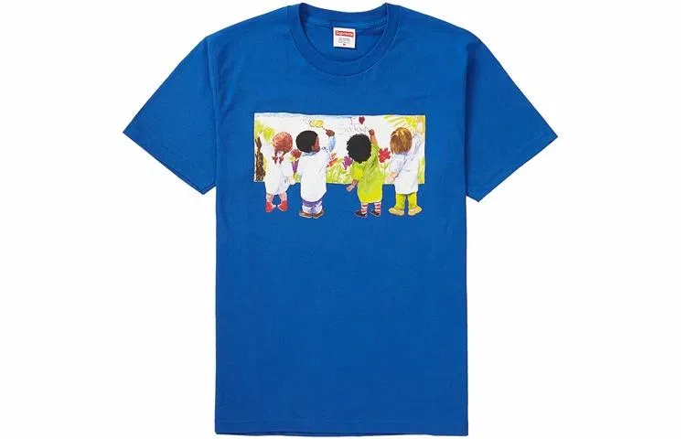 Supreme SS19 Kids Tee Royal