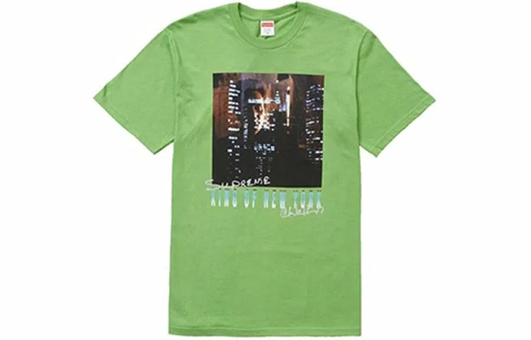 Supreme SS19 Christopher Walken King Of New York Tee Green