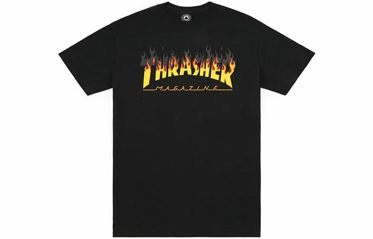 Thrasher BBQ Tee Black