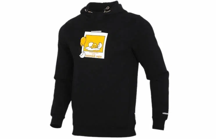 adidas neo x Gudetama Hoodie Black