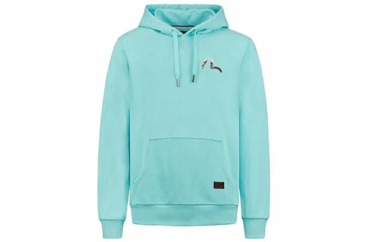 EVISU Mt. Fuji Hoodie Light Blue