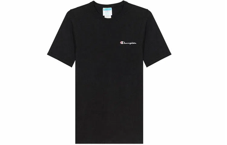 Champion Logo T-Shirt Black