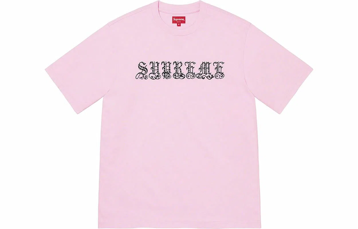 Supreme Old English Rhinestone Top