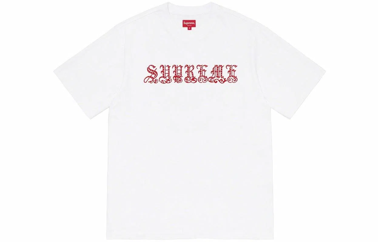 Supreme Old English Rhinestone Top