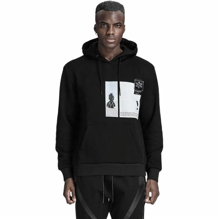 NORVINCY x CHARCOAL Hoodie Black