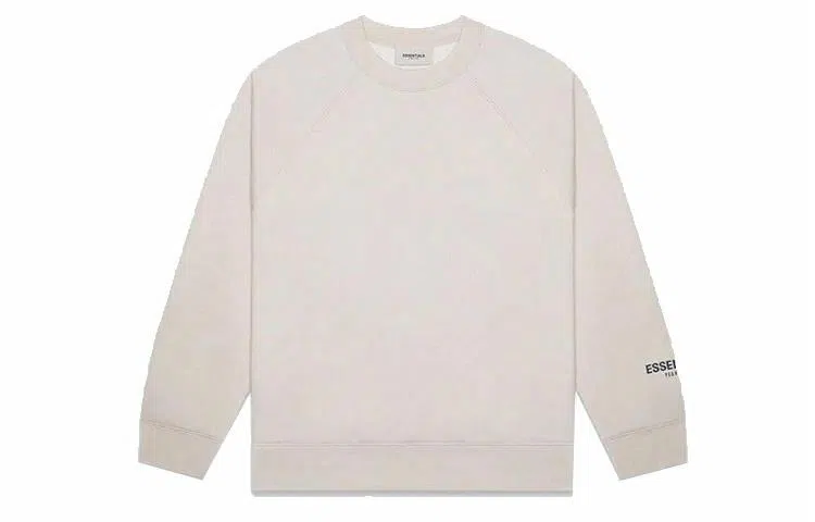Fear of God Essentials FW20 Tan Core Crew Neck Sweatshirt