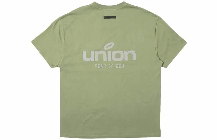 Fear of God Essentials x Union LA Vintage Tee Green
