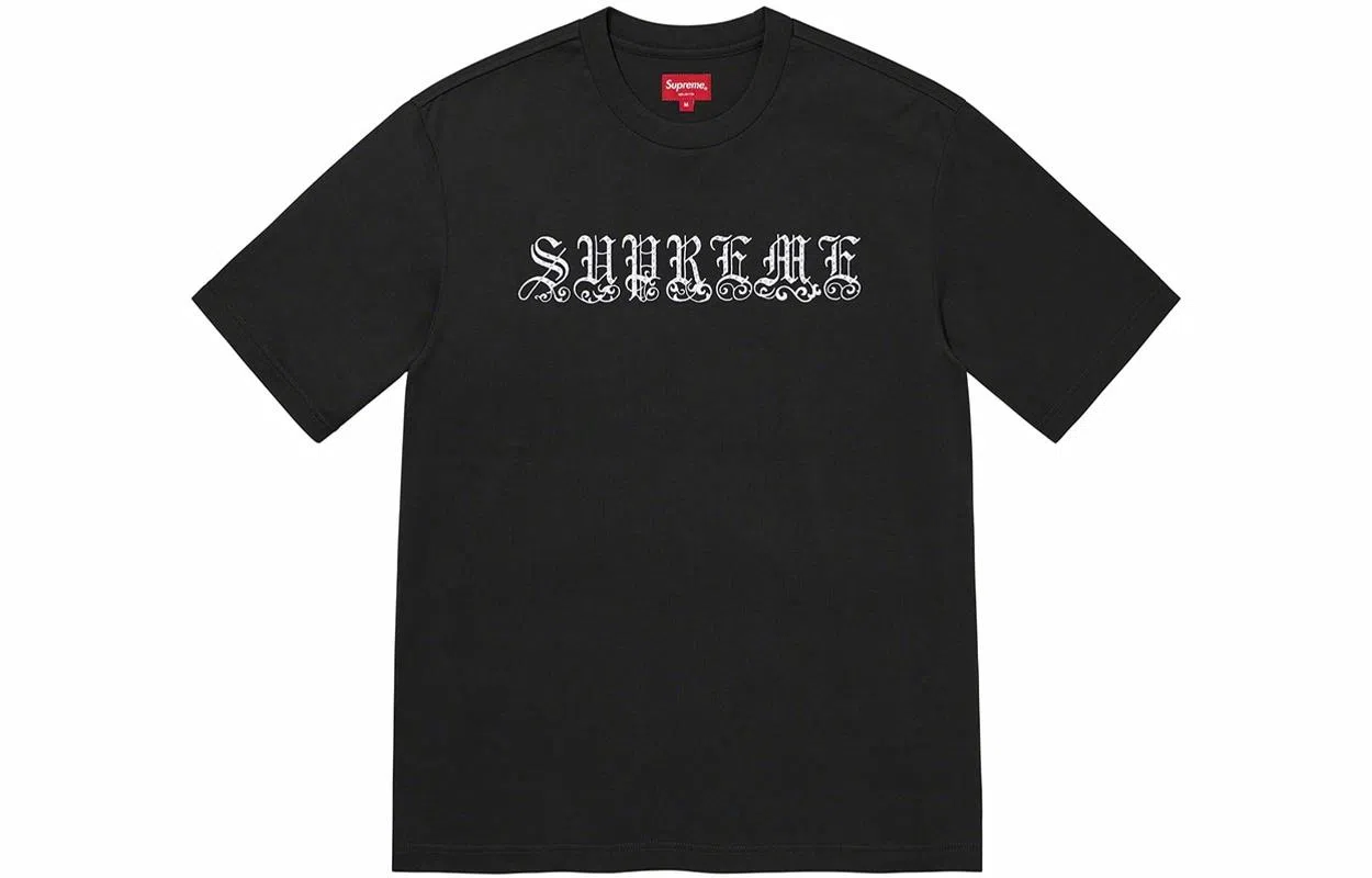Supreme Old English Rhinestone Top