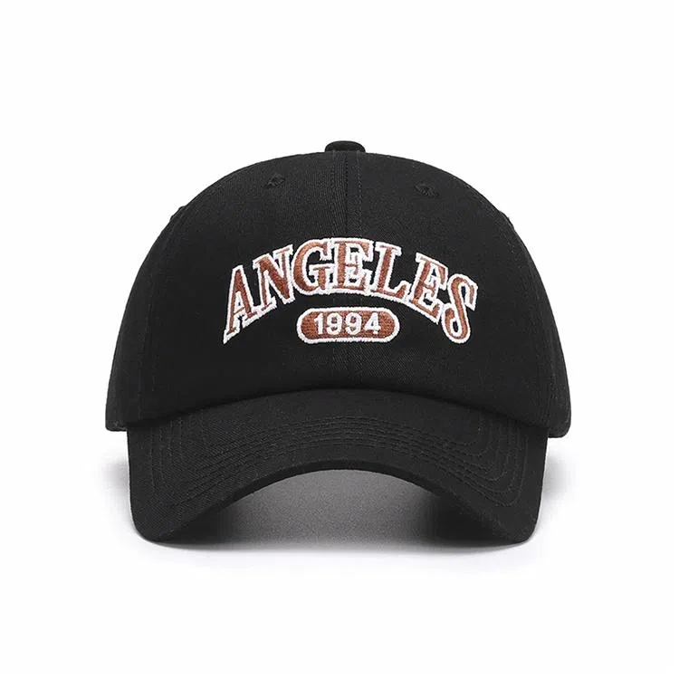 浪莎 美式街头刺绣软顶弯檐显脸小 棉 鸭舌帽 男女同款情侣款