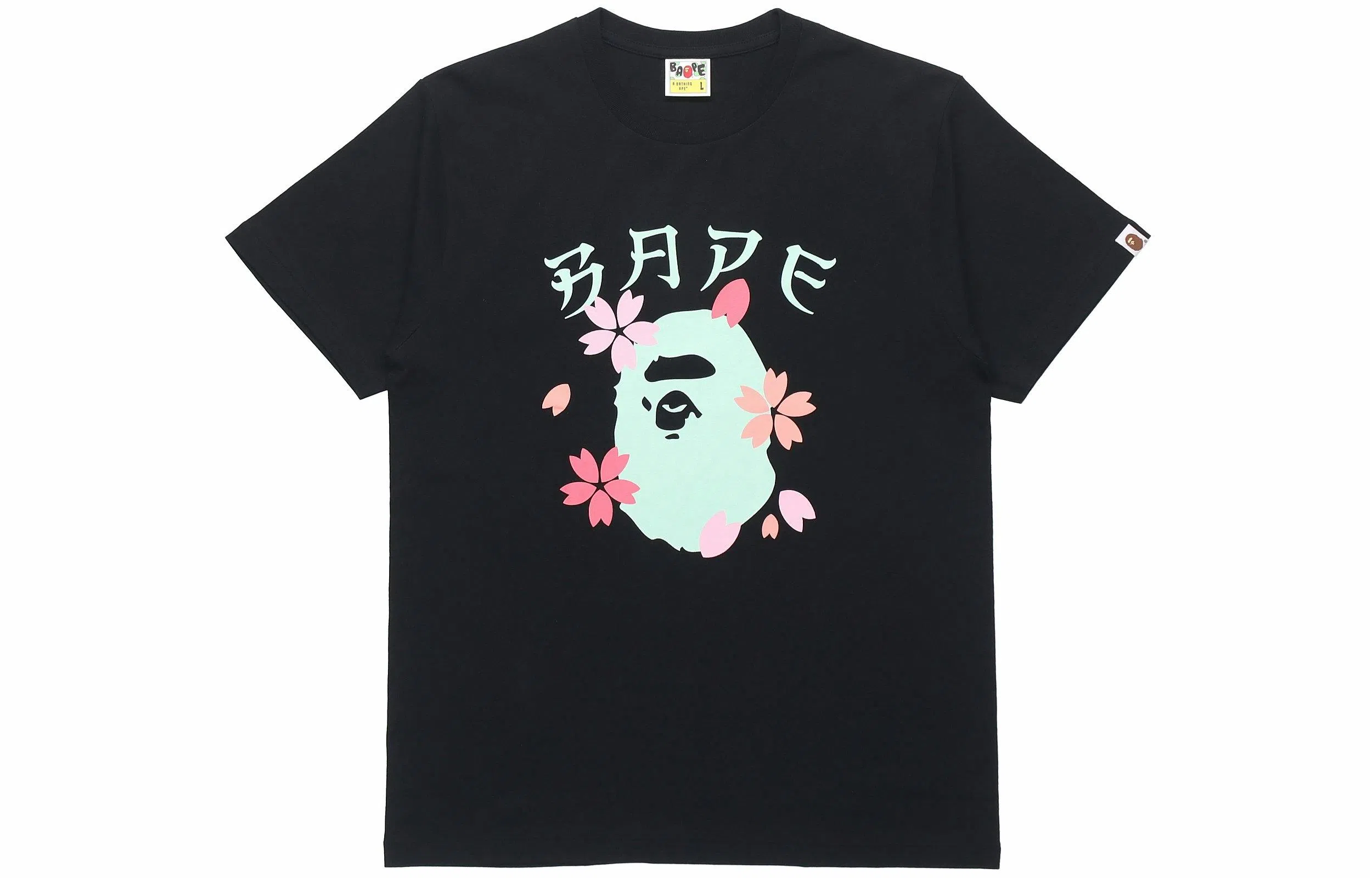 A BATHING APE SAKURA APE HEAD TEE