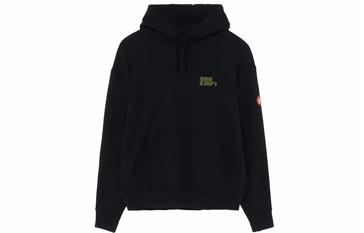 Cav Empt Abstract Print Hoodie Black