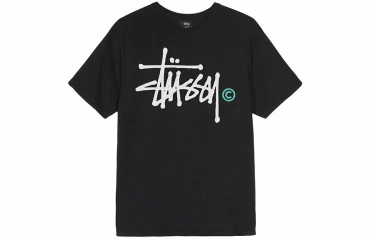 Stussy Basic Logo Pigment Dyed Tee LogoT
