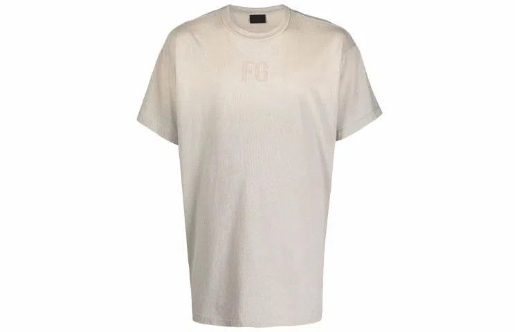Fear of God Logo T-Shirt Oatmeal