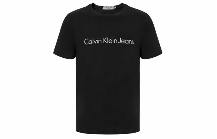Calvin Klein Logo Print Crewneck T-Shirt