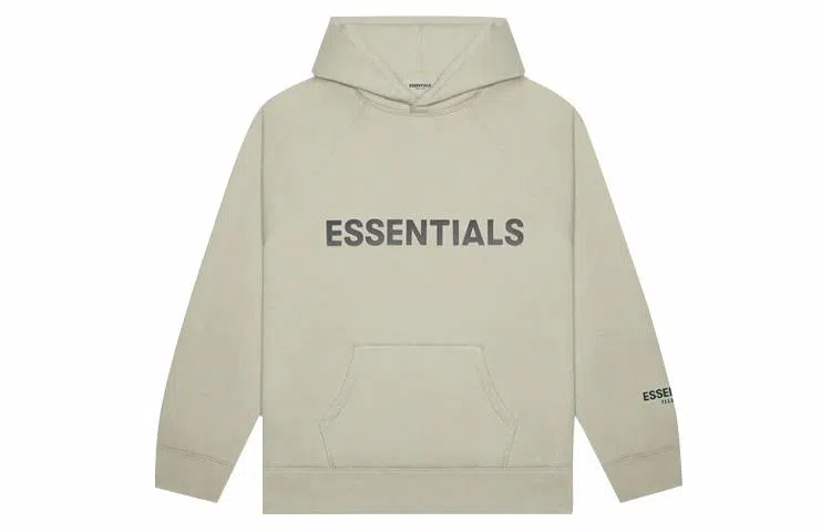 Fear of God Essentials FW20 Pullover Hoodie Moss