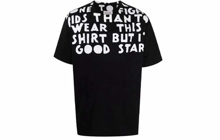 Maison Margiela Slogan Print T-Shirt
