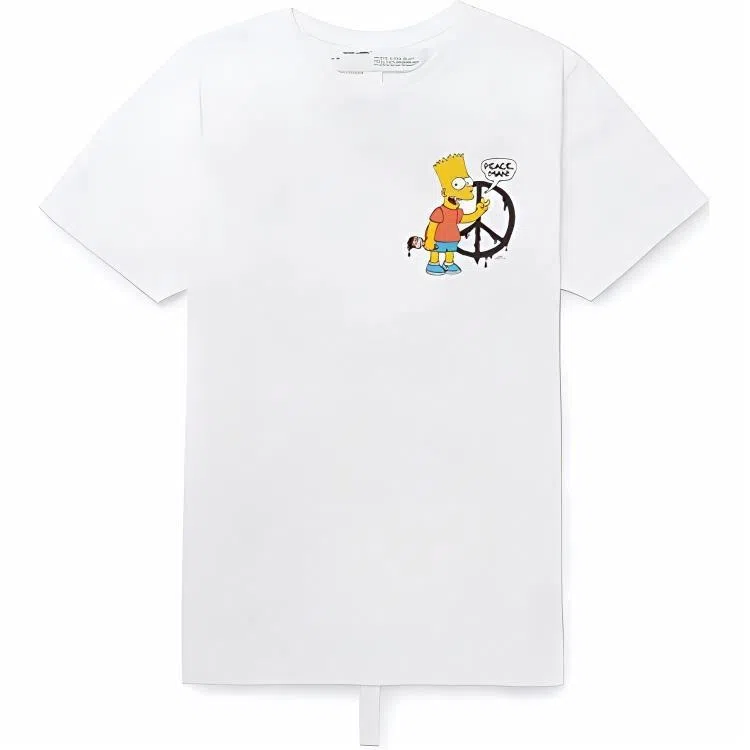 OFF-WHITE x The Simpsons T-Shirt White