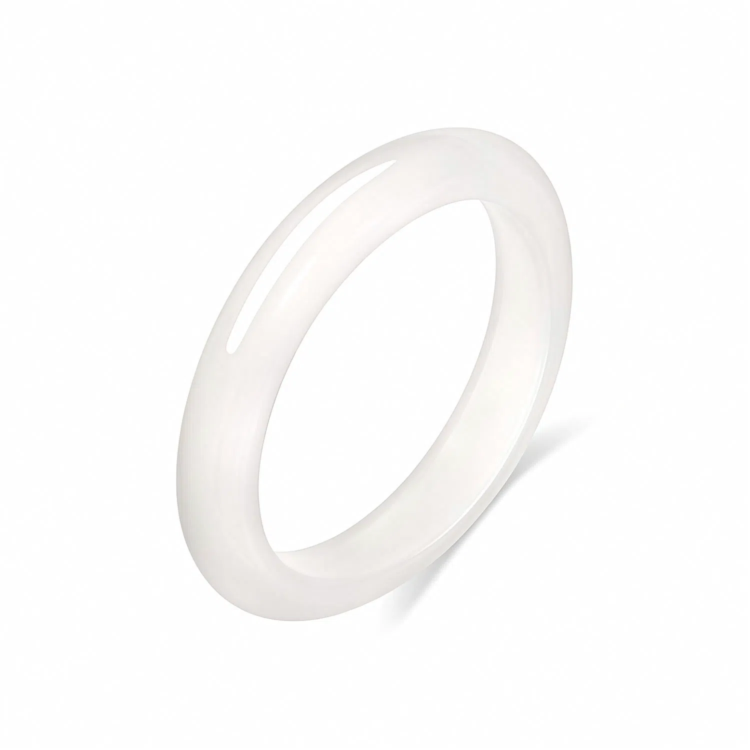 【典雅华贵】 帝苏行 白月光 新中式国潮 吉祥如意平安顺遂 简约小众设计 玉髓 手镯 女款