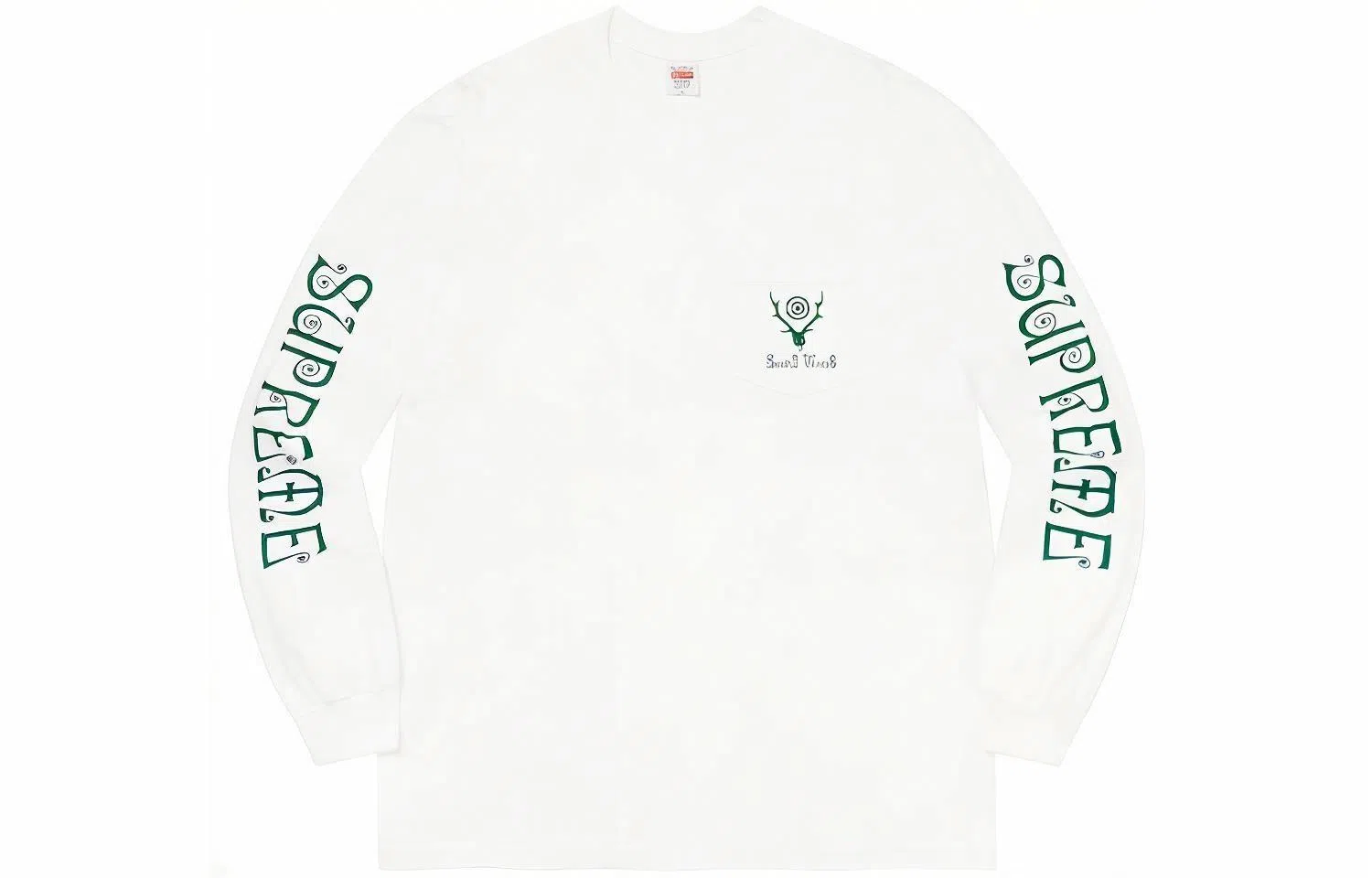 Supreme x SOUTH2 WEST8 L/S Pocket Tee