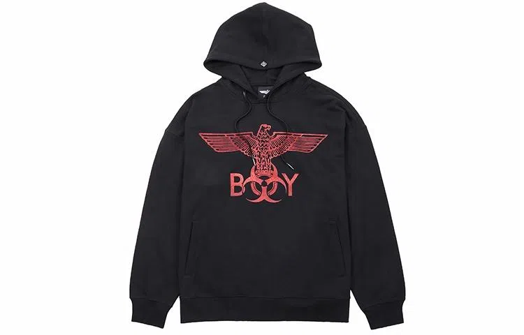 Boy London Logo Hoodie Black