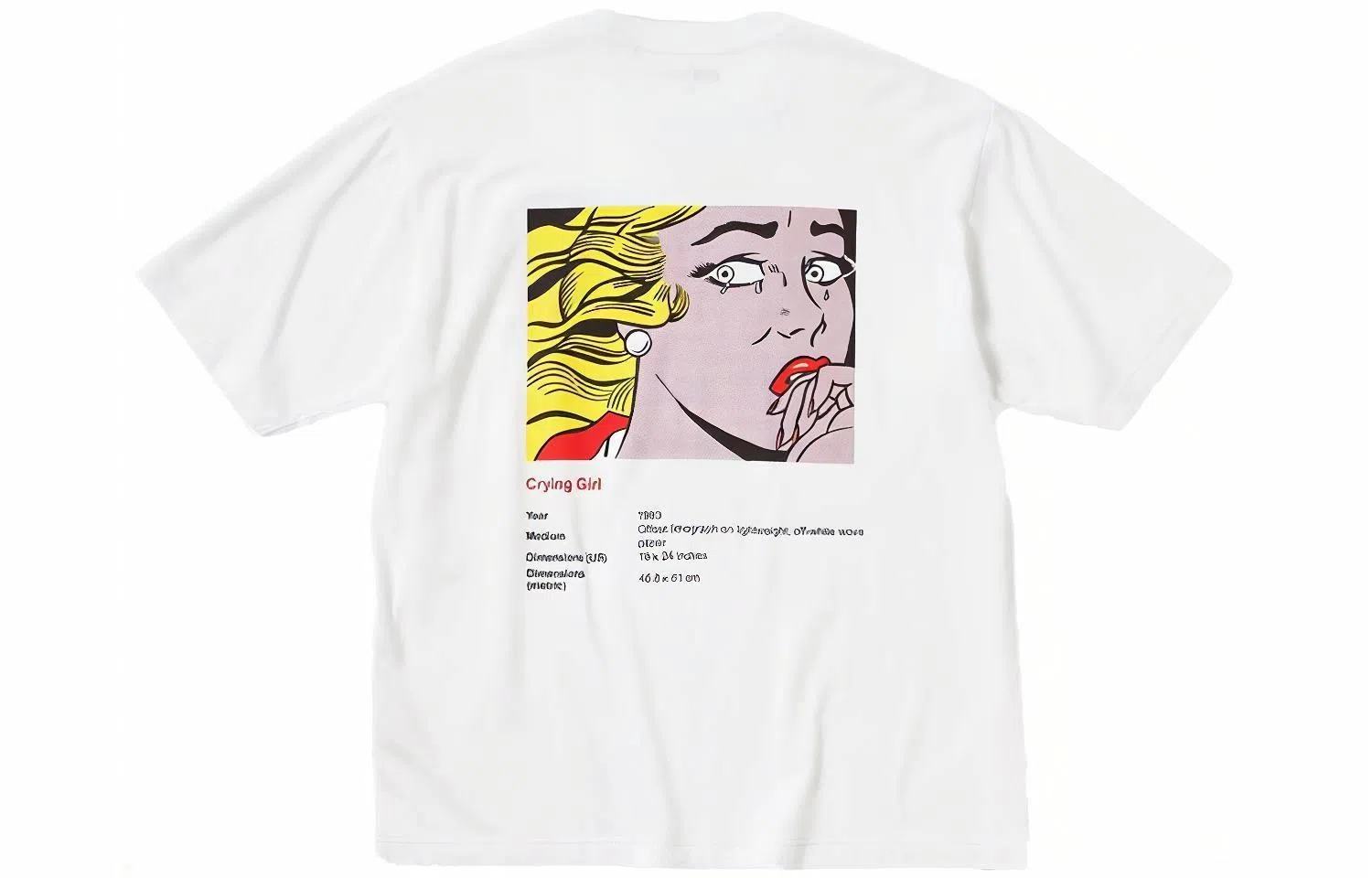 UNIQLO x roy lichtenstein T