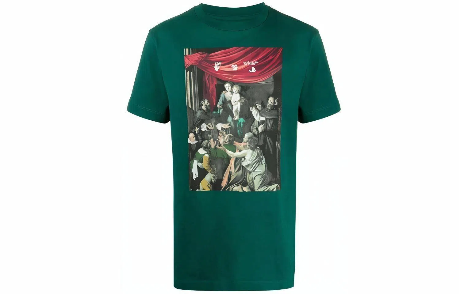 OFF-WHITE Caravaggio Green Tee